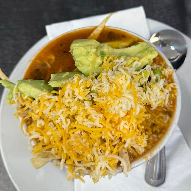 Sopa de Tortilla.